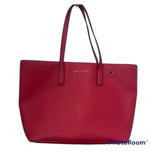 Marc Jacobs Luggage Tag Pink Tote